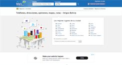 Desktop Screenshot of imbolivia.com